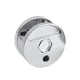 thumbnail image 3 of Espejo De Baño Sin Marco, Kit De Fijación Para Colgar En La Pared De Cristal, Herrajes, Clips Con Resorte De Efecto Plateado Cromado De Metal Speravity HA017898-00, 3 of 7