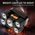 thumbnail image 5 of Household Running Camping Head Lamp USB Rechargeable Flashlight Head-mounted Long-range Waterproof LED Headlamp Outdoor Fishing Light Super Bright Head Touch, 5 of 8