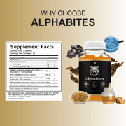 Alpha Bites Gummies AlphaBites Advanced Formula Gummy (60 Gummies)