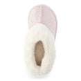thumbnail image 4 of Wonder Nation Toddler Girls Slippers with Faux Fur Trim, 4 of 5