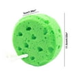 thumbnail image 3 of Bath Sponge under $5! kkbbma Bath Sponge for Kids, Round Honeycomb Foaming Body Scrubber, Soft Seaweed Sponge for Baby Bath Time, Gentle Exfoliating Shower Tool, 3 of 6