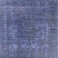 thumbnail image 1 of Ahgly Company Indoor Square Mid-Century Modern Purple Oriental Area Rugs, 3' Square, 1 of 6