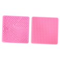 thumbnail image 3 of Lipstore Silicone Sensory Activity Board, Fine Motor Skill Learning Toys, Kids Fidget Toy Pink, 3 of 8