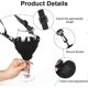 thumbnail image 3 of 26-27 4 Pack Wall Mount Wine Glass Holder For Home Bar Kitchen Decor, 3 of 5