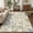 ARF037-WHISPERING HAZE, variant on MASIIS 5X7 Vintage Floral Area Rugs Machine Washable Rugs for Living Room, Non Slip Flat Pile Rug with Rubber Backing, Boho Rug for Entryway Bedroom Dining Room Home Office