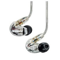 Shure Adult, Teen Casual Listening In-Ear Earbuds, White, se215-cl