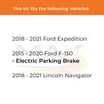thumbnail image 3 of MAX Advanced Brakes - Rear Brake Kit For 2015-2020 Ford F150 (EPB), 2018-2021 Expedition | Carbon Ceramic Brake and Rotor Kit | Daily Performance Drilled Slotted Brake Rotors, 3 of 10