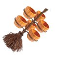 thumbnail image 2 of Billuyoard Cuenco para aperitivos con palo de escoba fácil de montar, golosinas de Halloween, cuencos de calabaza de resina pequeños y ligeros Kits de decoración para fiestas Seis tazas de calabaza, 2 of 6