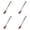 Brown 4PCS, variant on Wooden Spoon Fork Bamboo Kitchen Cooking Utensil Tools Soup-Teaspoon Tableware