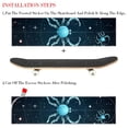 thumbnail image 2 of Constellation Skateboard Grip Tape Stickers Set of 2 - Emery Surface, PVC Backing, Size 8.8x32.6in/22.4x83 cm, 2 of 5