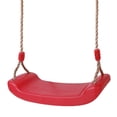 thumbnail image 1 of Asiento de columpio Macarena para árbol con cuerda rojo para niños y adultos, 1 of 7