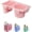 Pink, variant on KALAKALA Half Topper Tray for Bogg Bag X Large, EVA Phone Holder and Cup Holder Compatible with 40oz Tumbler, Organizer Tray Accessory for Beach Tote Bag