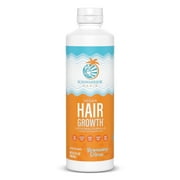 Sunwarrior Oasis Liquid Hair Growth Supplement for Adults, Rosemary Citrus, 15.2 fl oz