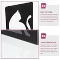 thumbnail image 5 of Set of 2 Cat Bookends Decorative Animal Shelf Stands for Office, Home, Student Desk Bookshelf Organization, 5 of 5