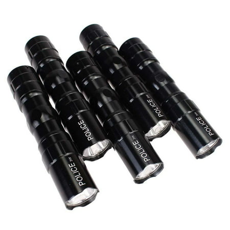 5X Portable Ultra Bright 3W Police Waterproof LED Mini Flashlight (Best Police Flashlight Reviews)