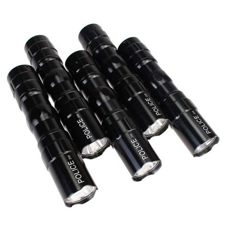 5X Portable Ultra Bright 3W Police Waterproof LED Mini Flashlight