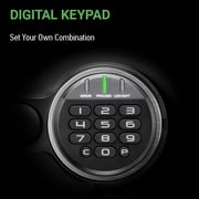 SentrySafe SFW123ES Fire-Resistant and Water-Resistant Safe with Digital Keypad Lock, 1.23 Cu. ft.