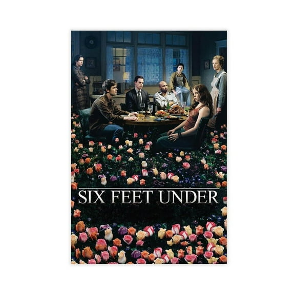 Six Feet Under TV Series Poster Classic Modern Corridor Decoration Canvas Poster Bedroom Decor Landscape Office Room Decor Gift
