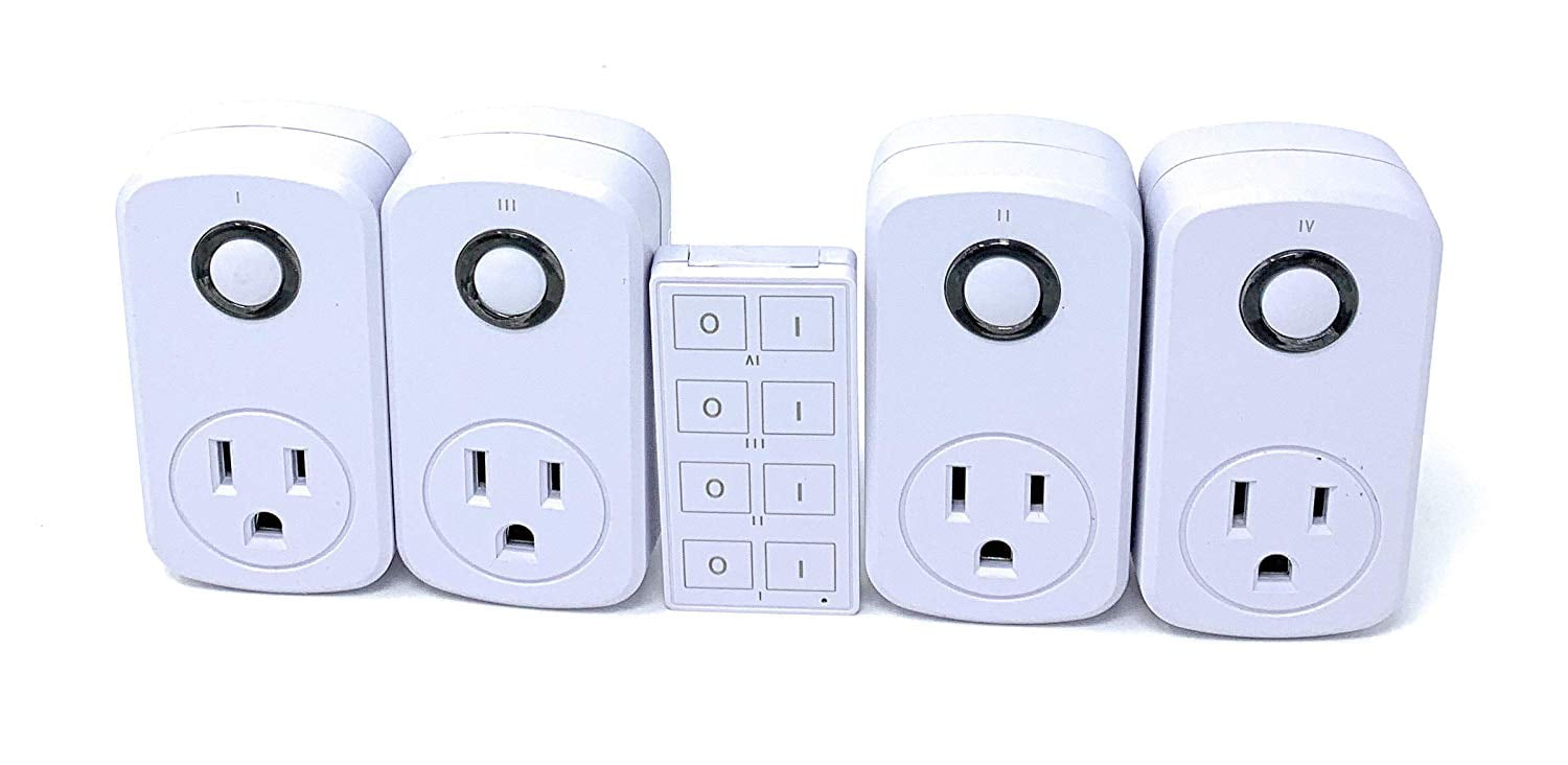 Prime 4 Indoor Remote Controlled Outlets