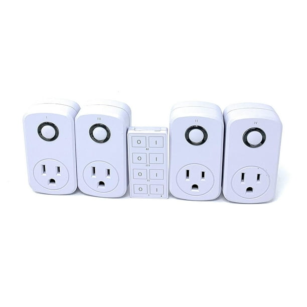 Prime 4 Indoor Remote Controlled Outlets