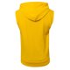 thumbnail image 3 of Mens Zipper Up Workout Hooded Tank Tops With Pockets Bodybuilding Sleeveless Muscle T Shirt Fitness Training Hoodies M, 3 of 4