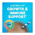 thumbnail image 3 of PediaSure Grow & Gain with Immune Support, 7g Protein, Chocolate, 8-fl-oz Can, 16 Shakes, 3 of 13