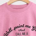 thumbnail image 5 of Well Paint Me Green And Call Me A Pickle Because I'm Done Dillin’With You People Sweatshirts for Women Pullover Tops, 5 of 7