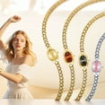 thumbnail image 3 of LIEBIG Small Gold Watches for Women Dainty Analog Ladies Quartz Watch Oval Case Waterproof, 3 of 9