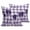Purple, variant on Throw Pillow Covers 18x18 Inch Set of 2 Purple Tulip Flowers Decorative Pillows Cushion Case Soft Square Pillowcases Floral Buffalo Plaid Throw Pillows for Couch Sofa Bed Chair Home Decor