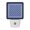 Blue, variant on Blue Braided Grid LED Night Light, Denim Blue Woven Texture Rustic Farmhouse Night Lights plug into Wall with Smart Sensor Dusk to Dawn Sensor for Nursery Bedroom 2.95x4.5in