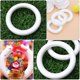 thumbnail image 5 of Anillos de espuma de poliestireno con corona de espuma artesanal de 12 piezas para manualidades navideñas Diy BANYUO  Hogar, 5 of 5
