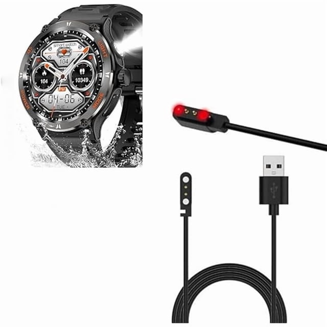 xixishop USB Charger for YYKY KT76 SmartWatch Magnetic Fast Charging Cable for KT76 Smart Watch