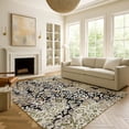 thumbnail image 6 of Addison Rugs Chantille Indoor/Outdoor Traditional Black Machine Washable Rectangle Rug, 10' x 14', 6 of 8
