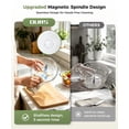 thumbnail image 2 of Uprube Food Processor & Chopper with Serrated Titanium Blade, Easy to Clean, Pure Copper Motor, Overheat Protection, 2 of 9