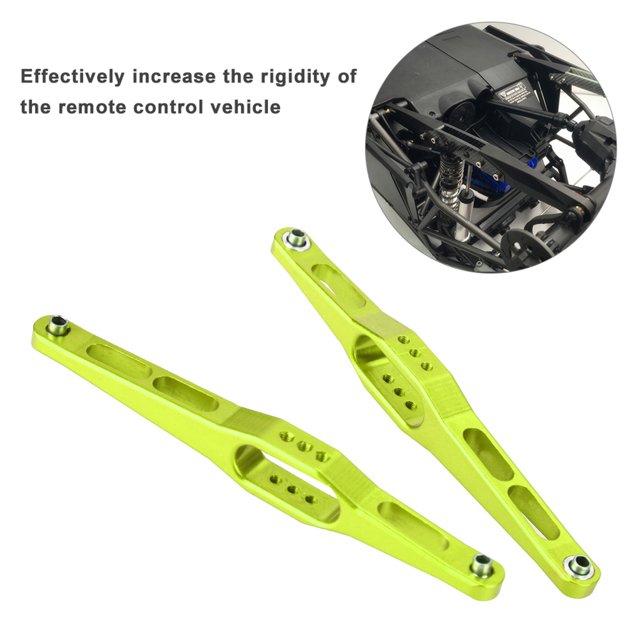 2 Piezas De Brazos De Arrastre Traseros Palanca De Brazo De Suspensión Inferior Trasera De Metal Para WLtoys 1 12 12428 RC Coche Rojo Azul Negro Plata Verde Ligero Duradero