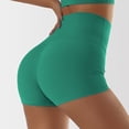 thumbnail image 3 of Pantalones Cortos De Sujetador Deportivo, Conjunto De Entrenamiento De Un Hombro Para Levantar La Cadera Para Correr ANGGREK Verde L, 3 of 6