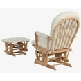 thumbnail image 5 of Angel Line Windsor Glider and Ottoman, Natural w/ Beige Cushion, 5 of 5