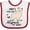 White and Red, variant on Inktastic Mimi's You Say Alpaca My Bags Boys or Girls Baby Bib