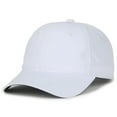 thumbnail image 5 of Outdoor Cap Ponytail Baseball Cap – Low Profile Unstructured Performance Hat, Adjustable Hook-and-Loop, One Size, White, 5 of 7