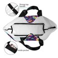 thumbnail image 4 of Balery mushroom Skull star Bolsa Tote Estilo Estético con Cremalleras, Bolsa de Hombro, Bolsa de Compras Grande y Plegable, 4 of 8