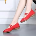 thumbnail image 4 of Purcolt Womens Mary Jane Flat Shoes with Arch Support Comfortable Knit Round Toe Low Heel Ballet Flats Dress Shoes, 4 of 9