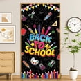 thumbnail image 4 of Clearance Sale! Door Curtain Back To School Season Door Curtain Black Dorm Curtains, 4 of 7