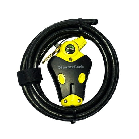 - Master Lock - 8413-06 - (1) 6 ft. Python Adjustable Cable Lock