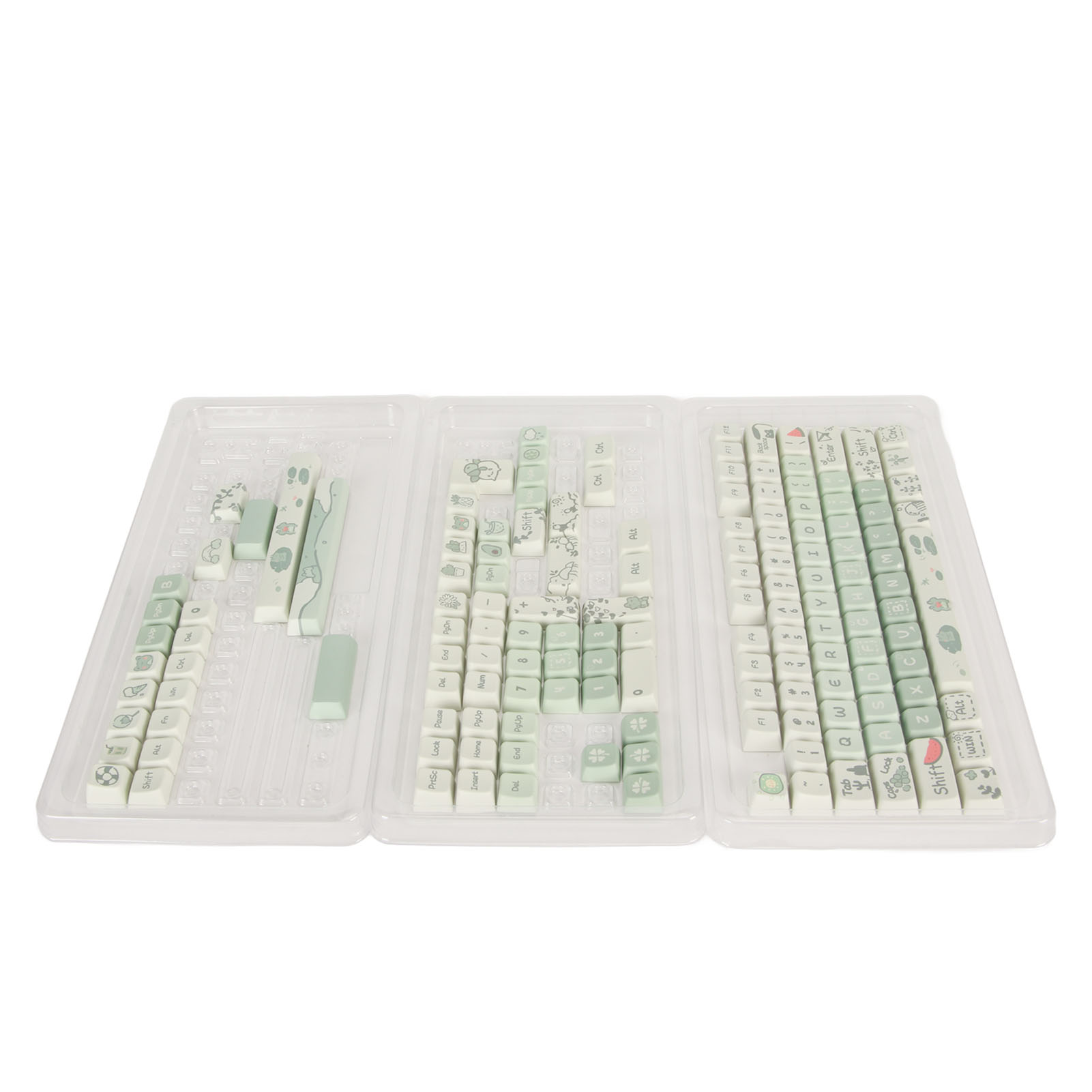 Teclas de teclado PBT 148 teclas Teclas de teclado mecánico de colores ...