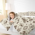 thumbnail image 3 of Manfei Tribal Western Bedding Twin Comforter Set, Cowboy Cowgirl Down Comforter, Aztec Hippie Reversible Duvet Insert, Microfiber Bedroom Decor, 2 Pieces, 3 of 8