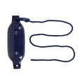 thumbnail image 5 of Rockville FEN445-NAVY Blue Boat Fender Package, 4 Bumpers 4.5in x 16in, 4 Lines, 1 Pump, 5 of 7