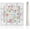 12-flower-carnation32"x32", variant on Mahjong Mat 32x32 Non-Slip Noise Reducing - Flower Carnation