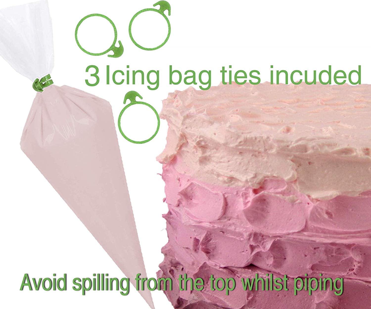 extra large disposable piping bags