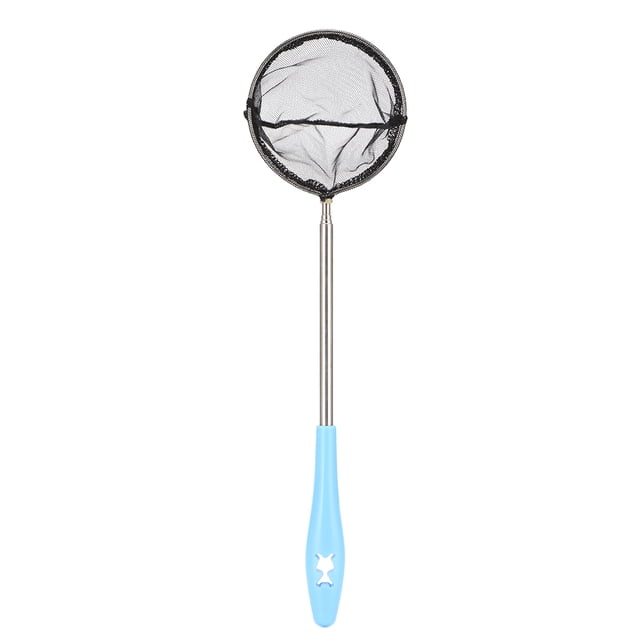 Removing Debris Waste Aquarium Fine Mesh Net, Fishing Net, Blue For Small Fish Fishing Tank For Shrimp Aquarium Round