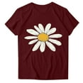 thumbnail image 4 of Pohista Cotton Tops for Women 2025 Womens Graphic T Shirts Summer Blouses for Women 2025 Womens Short Sleeve Blouses for Work new arrivals, 4 of 4